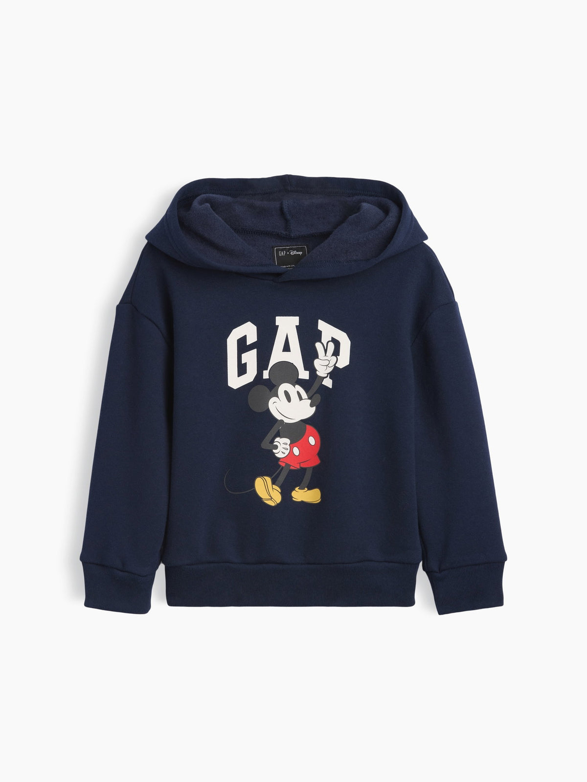 Lacivert Disney Mickey Mouse Logo Sweatshirt