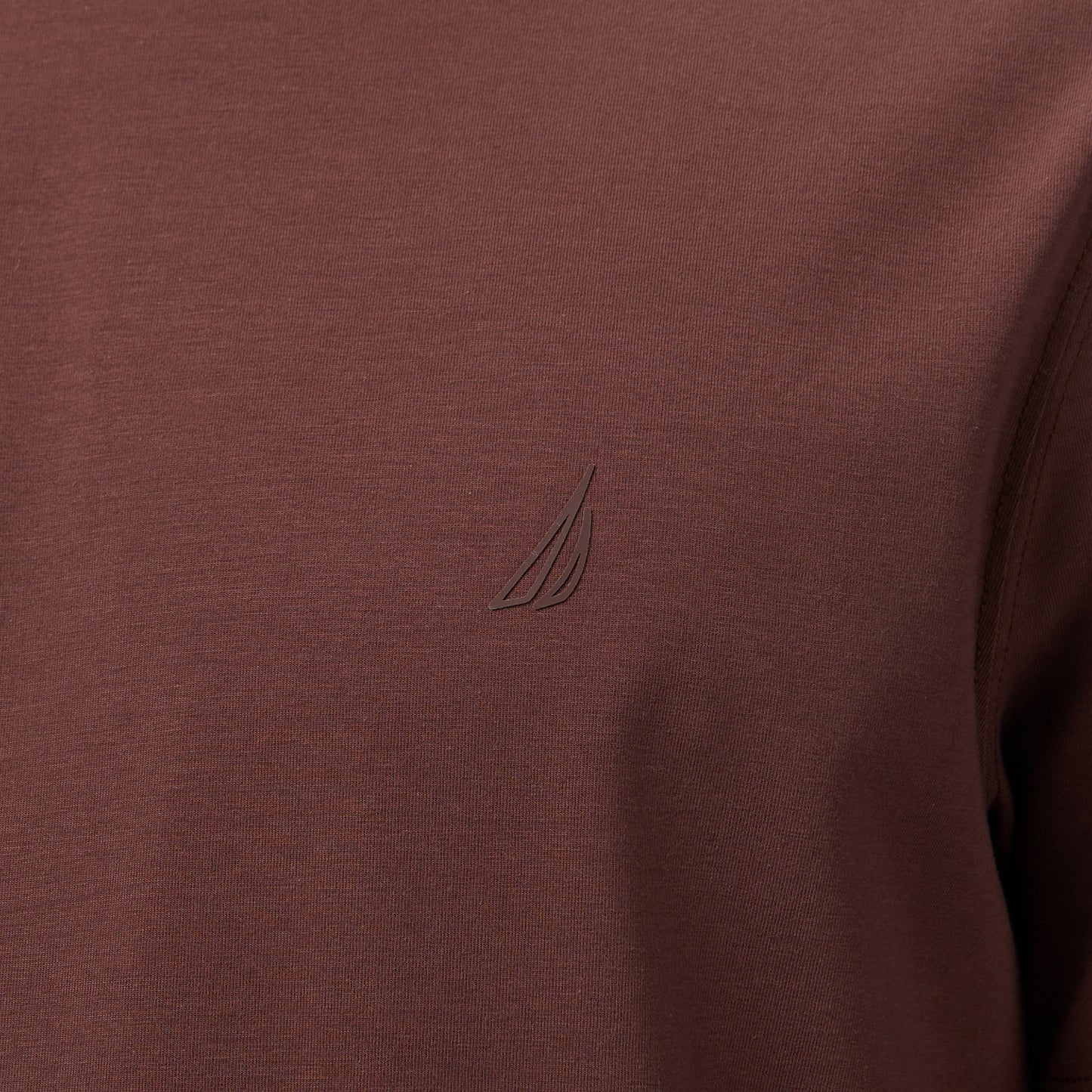 Nautica Erkek Kahverengi Regular Fit T-shirt