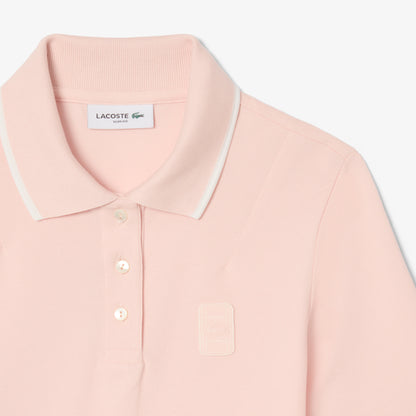 Lacoste Kadın Slim Fit Pembe Polo