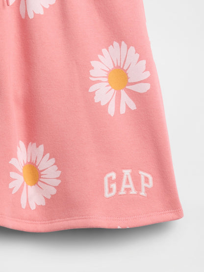 Açık Pembe Gap Logo Şort Etek