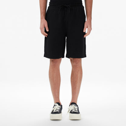 United4 Regular Fit Erkek Siyah Şort