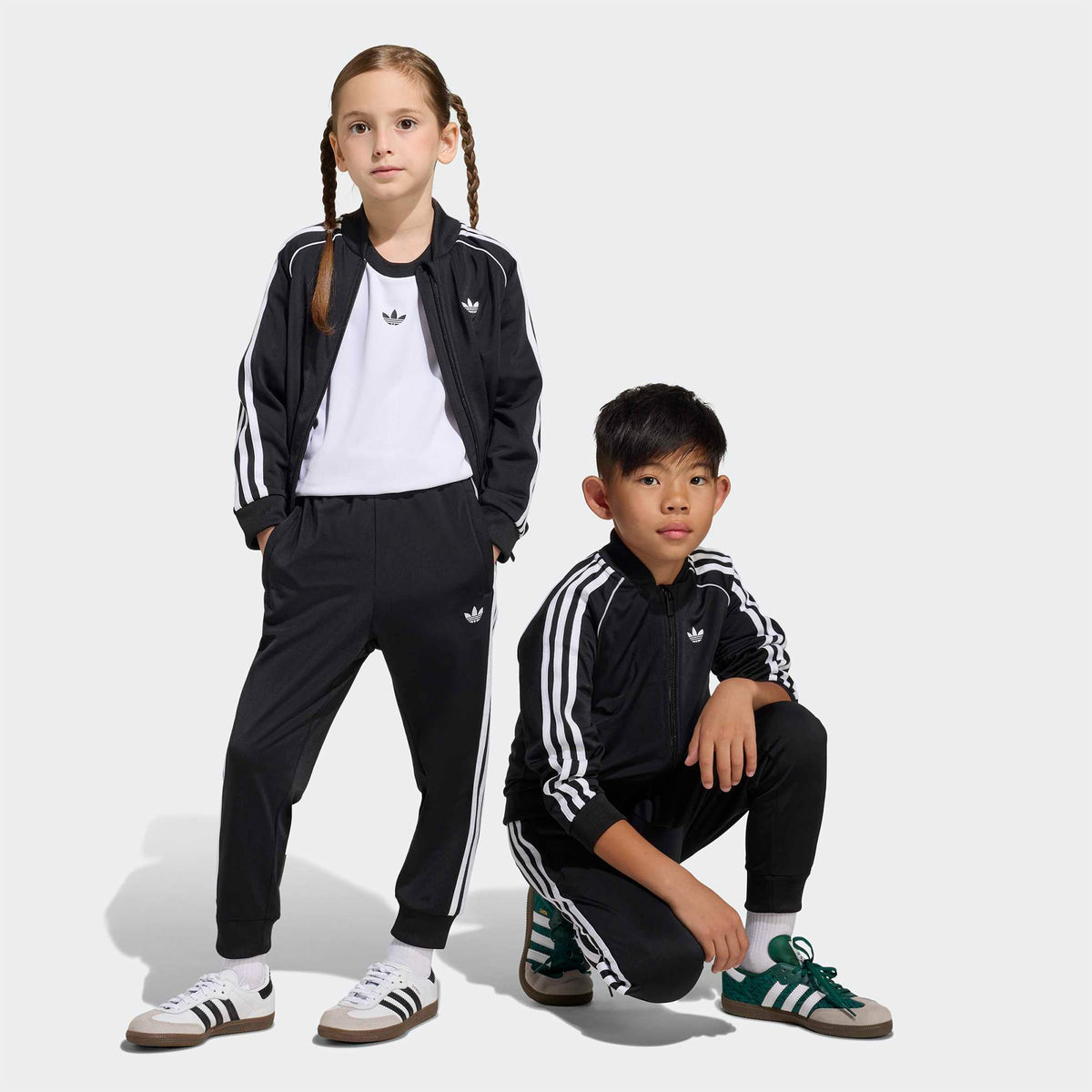 Adidas Tracksuit Çocuk Siyah Eşofman Takımı