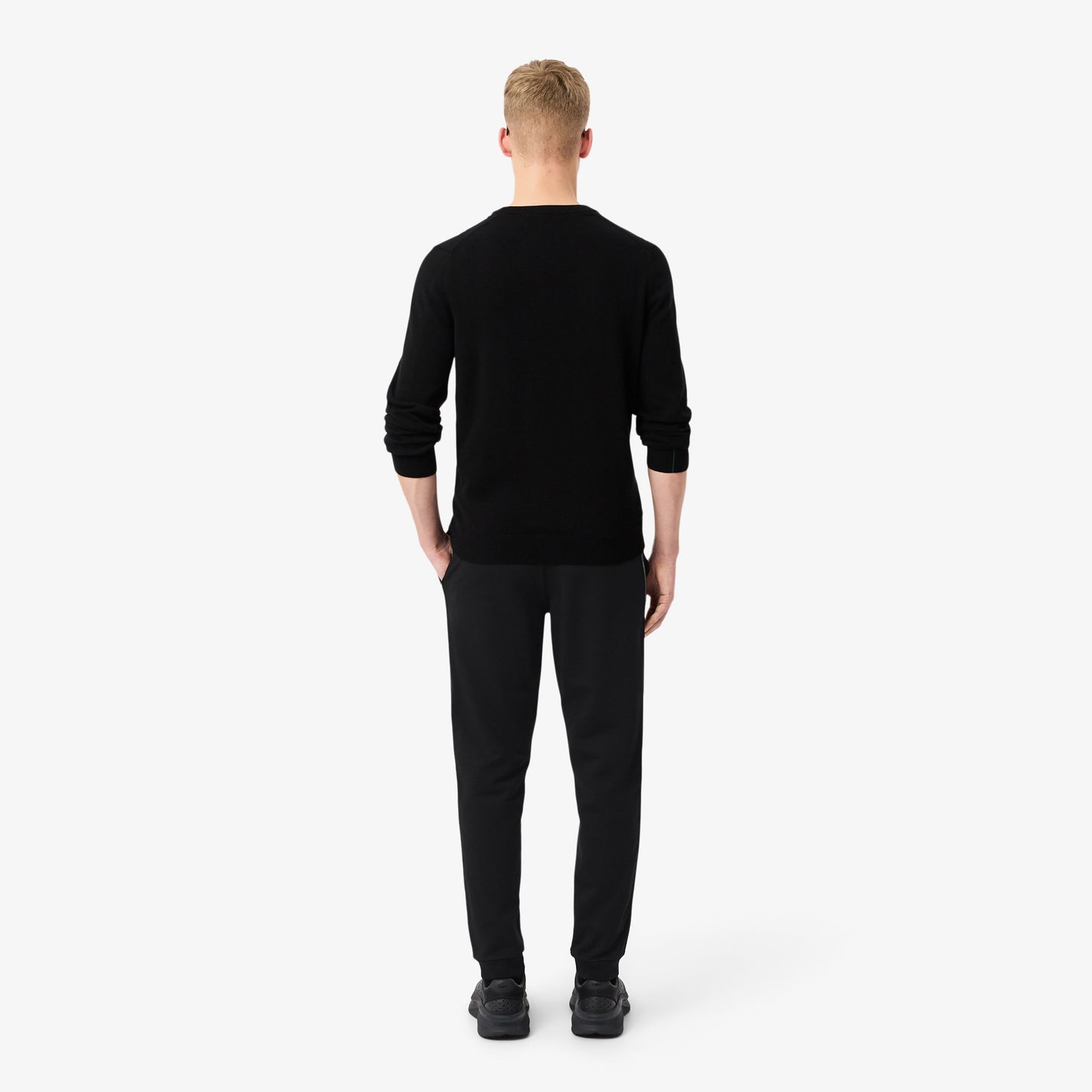 Lacoste Erkek Tapered Fit Siyah Eşofman Altı