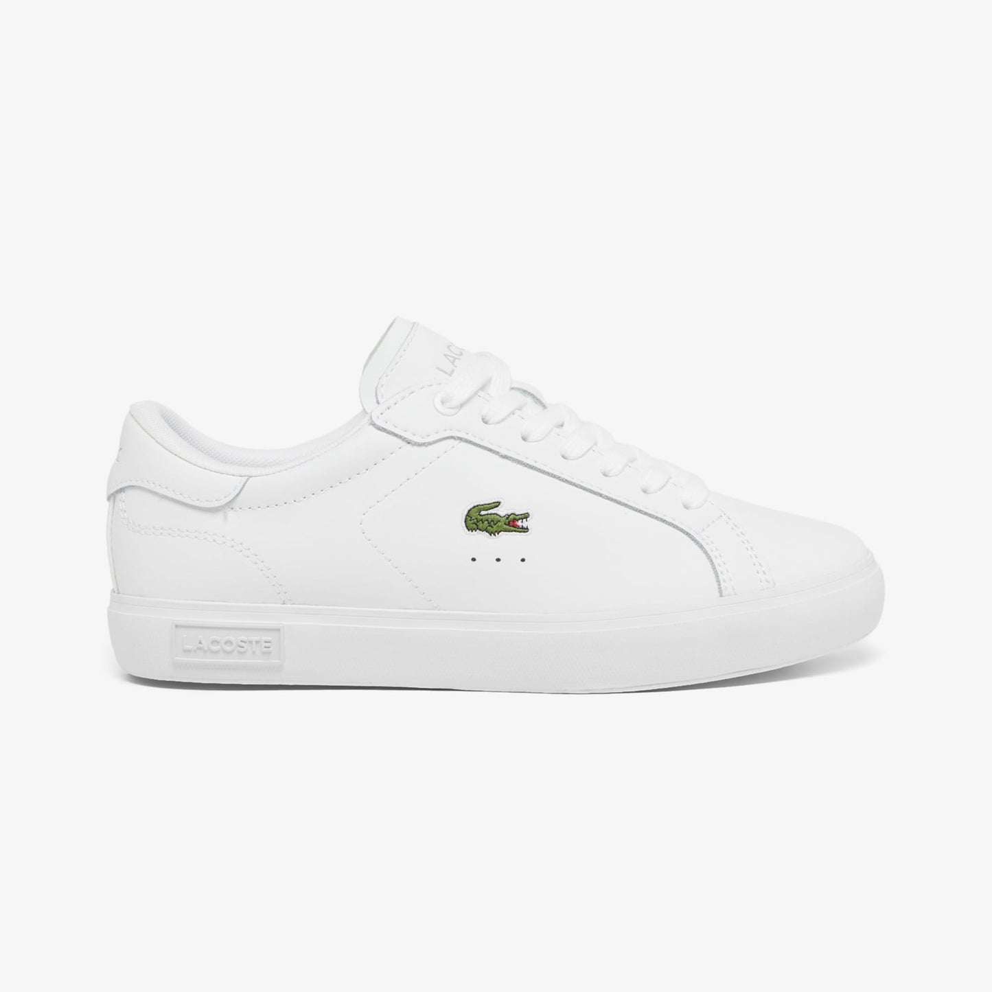 Lacoste Powercourt Leather Kadın Beyaz Sneaker