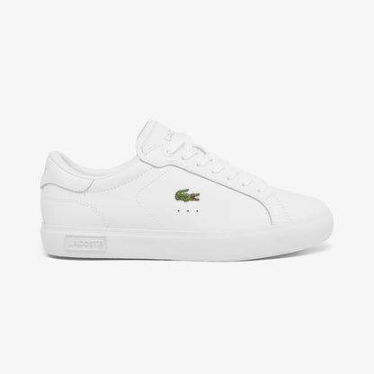 Lacoste Powercourt Leather Kadın Beyaz Sneaker