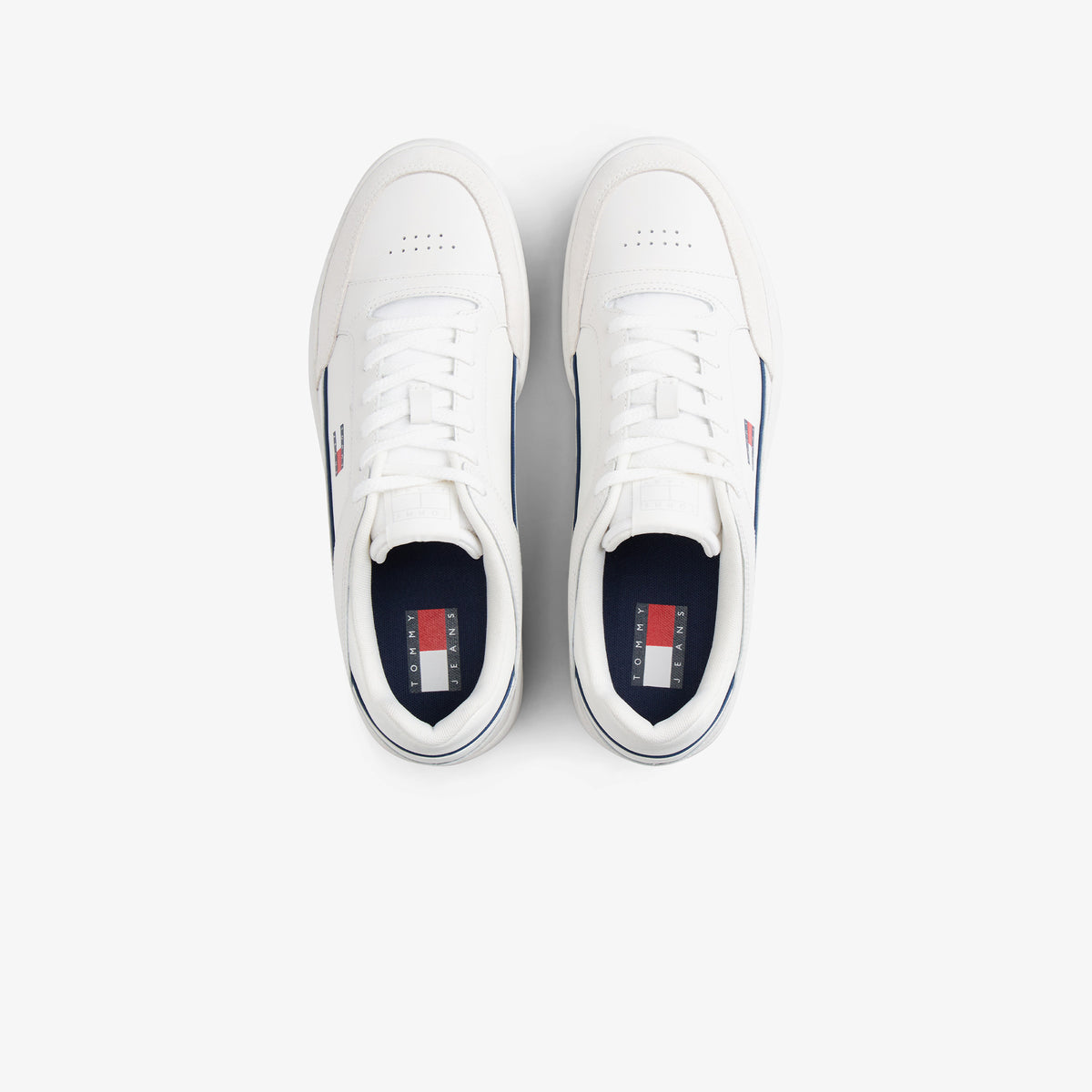 Tommy Hilfiger Cupsole Leather Erkek Beyaz Spor Ayakkabı