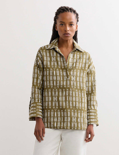 Keten Popover Bluz