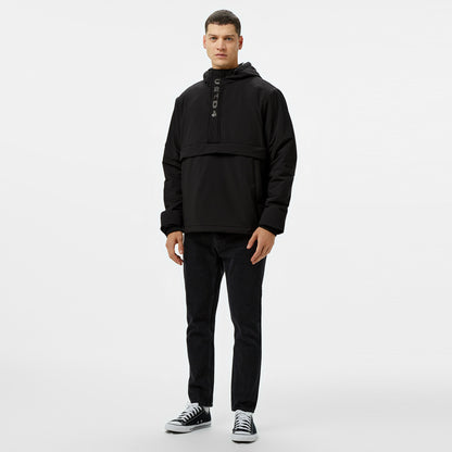 United4 Ribstop Anorak Erkek Siyah Mont