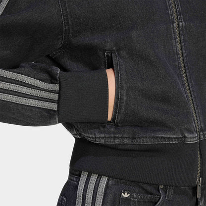 Adidas Firebird Denim Kadın Siyah Ceket