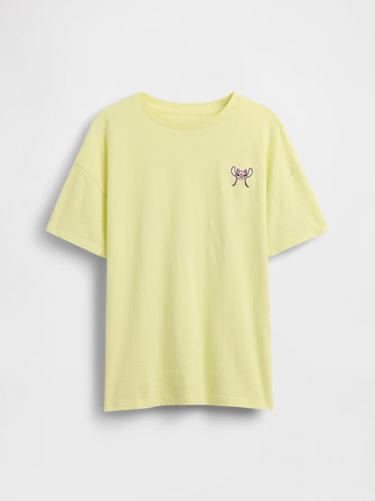 Sarı Disney Oversized Tunik T-shirt