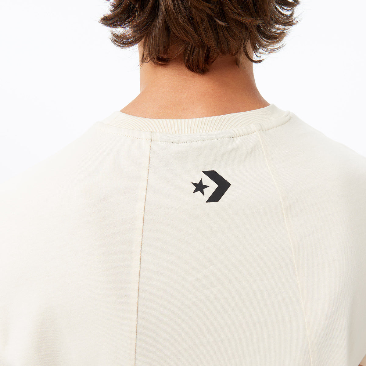 Converse Erkek Krem T-shirt