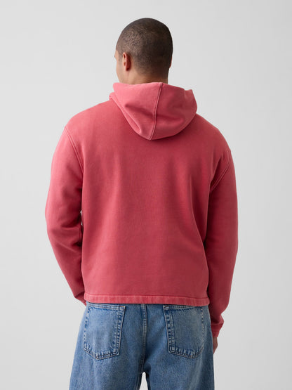 Kırmızı Vintagesoft Oversized Americana Logo Sweatshirt