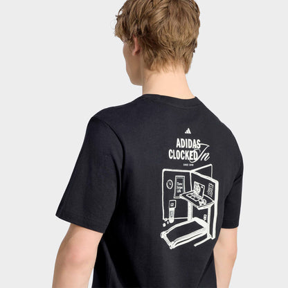 Adidas Erkek Siyah T-shirt