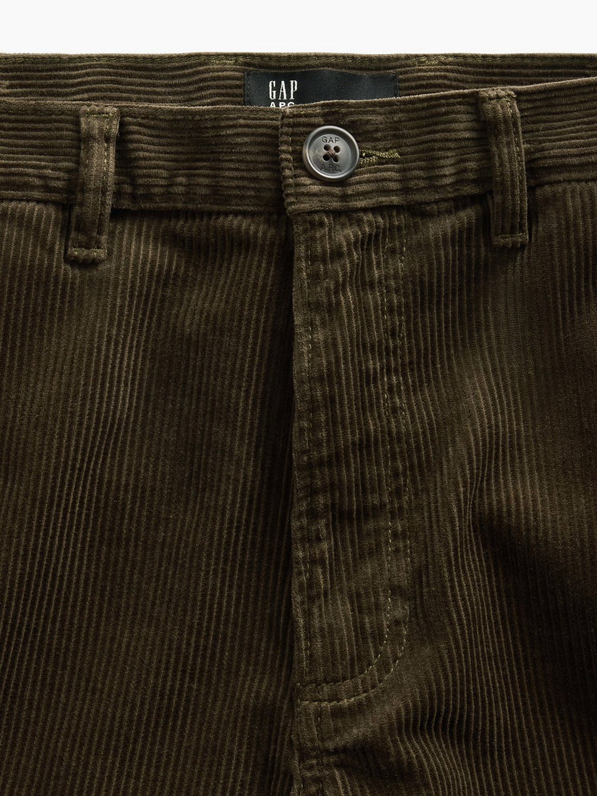 Haki Gap × A.p.c. Kadife Pantolon
