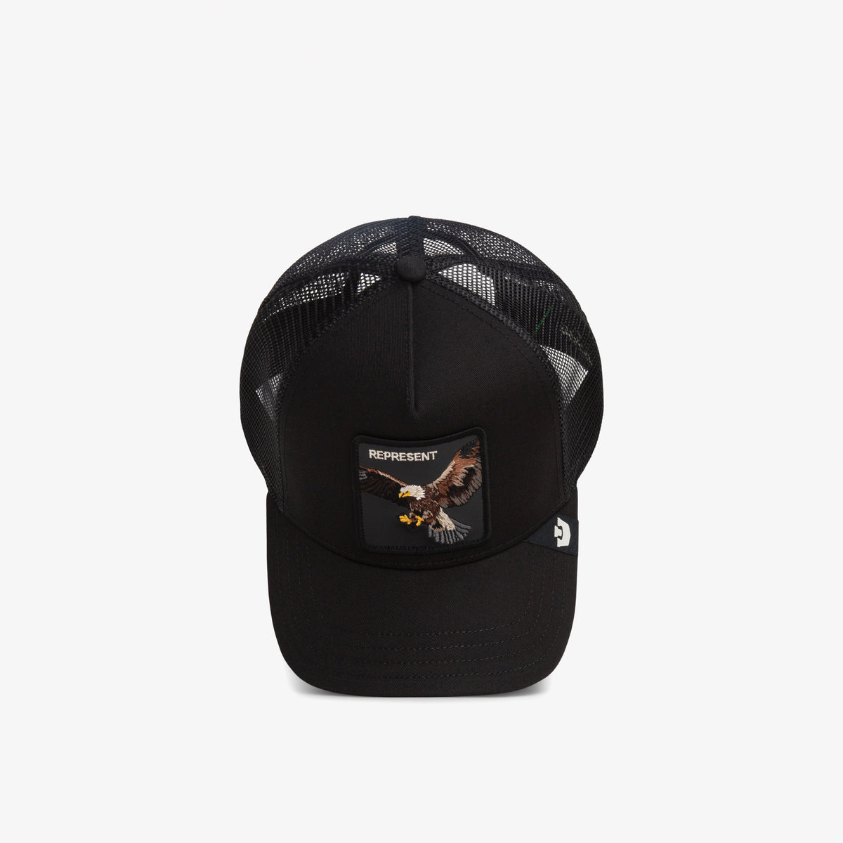 Goorin Bros Represent Eagle Trucker Unisex Siyah Şapka