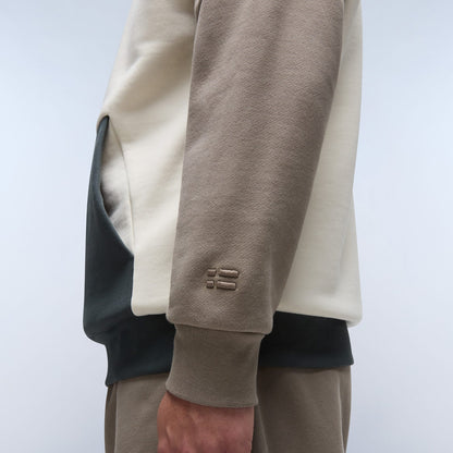 Napapijri B-premium H Erkek Krem Sweatshirt
