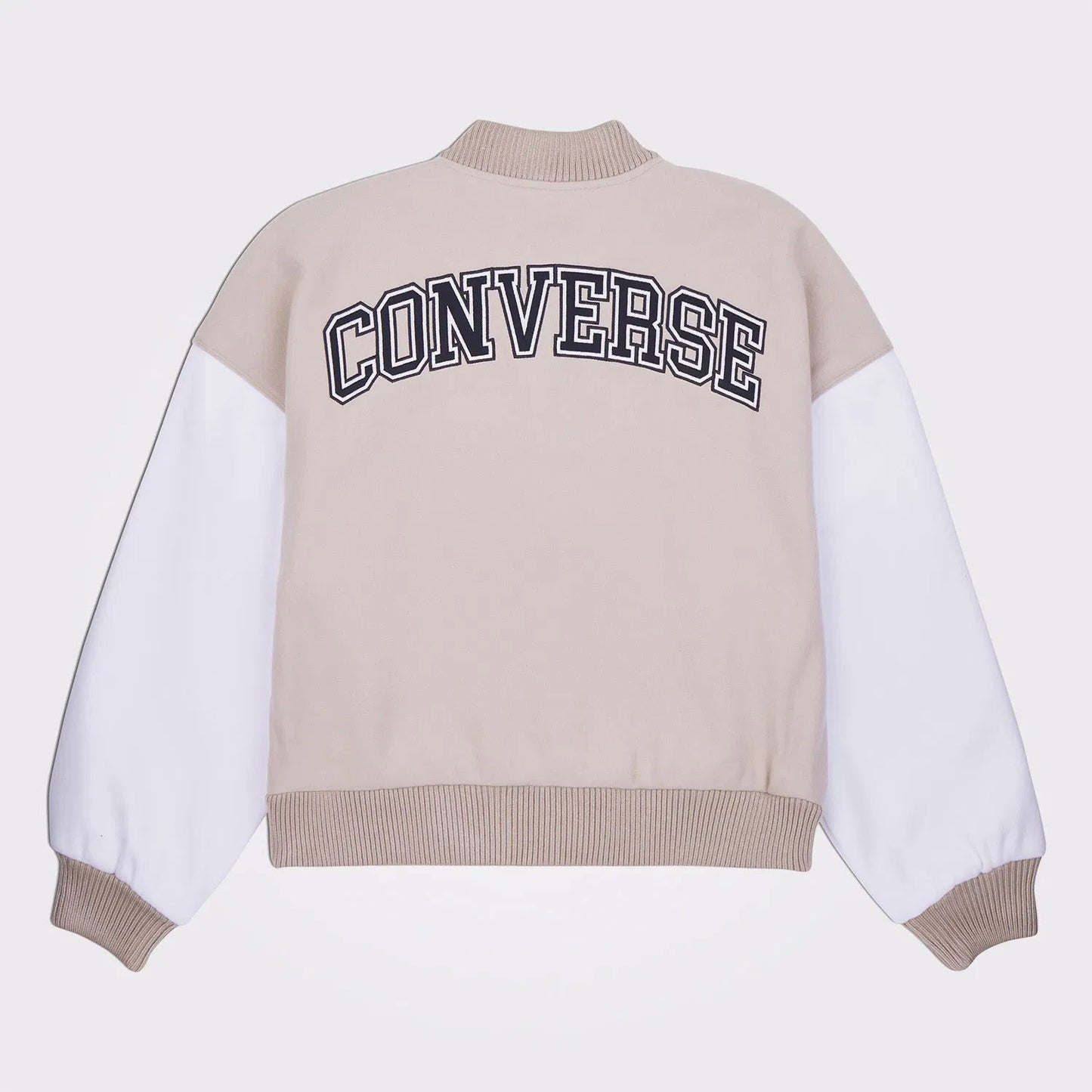 Converse Kadın Dik Yaka Bej Ceket