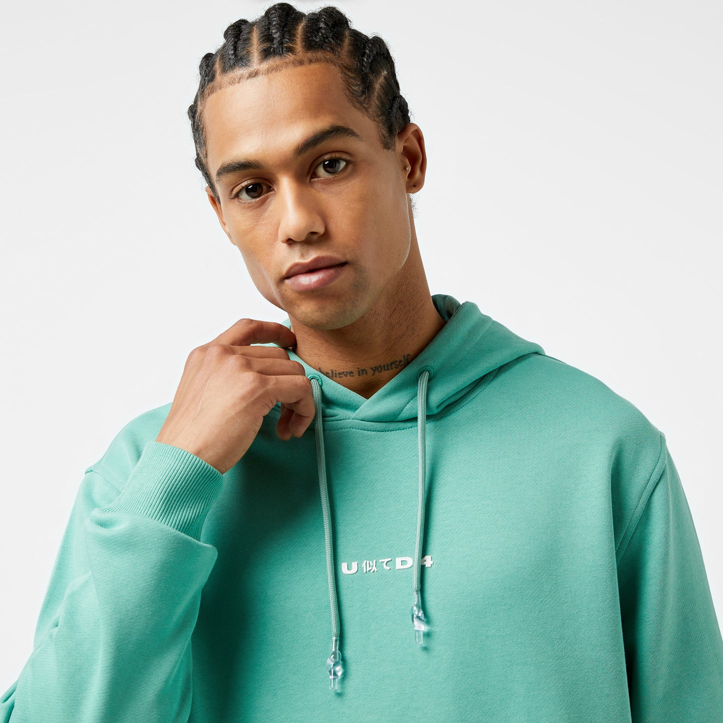 United4 Classic Erkek Yeşil Hoodie