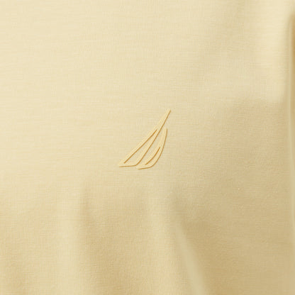 Nautica Erkek Sarı Regular Fit T-shirt