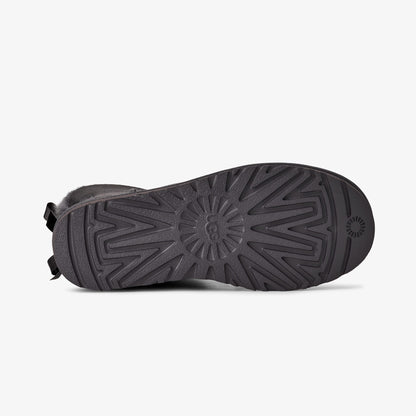Ugg Mini Bailey Bow Kadın Gri Bot