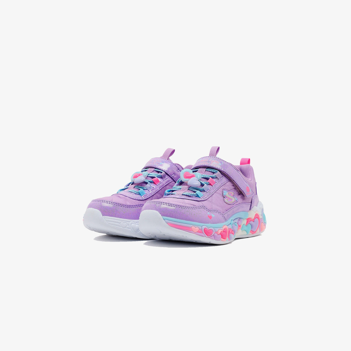 Skechers Eternal Heart Lights Çocuk Pembe Spor Ayakkabı