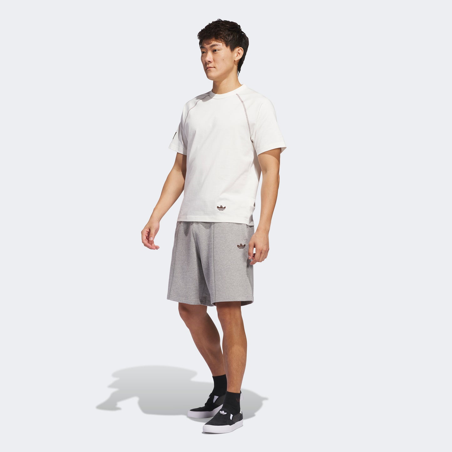Adidas Mark Gonzalez Erkek Gri Günlük Şort