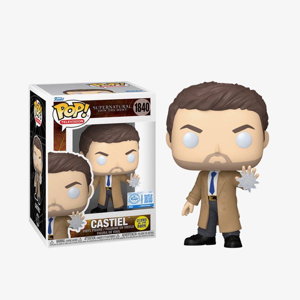 Funko Pop! Tv: Supernatural S6 Castiel Unisex Renkli Figür