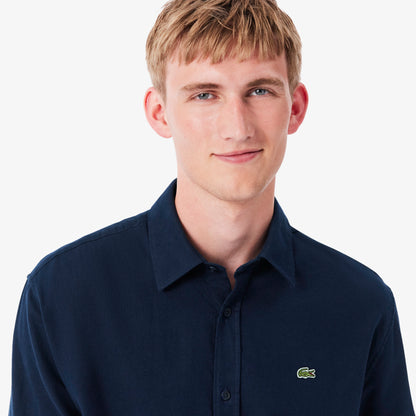 Lacoste Regular Fit Erkek Lacivert Gömlek
