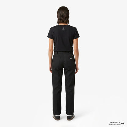 Dickies Union Loose Straight Kadın Siyah Pantolon