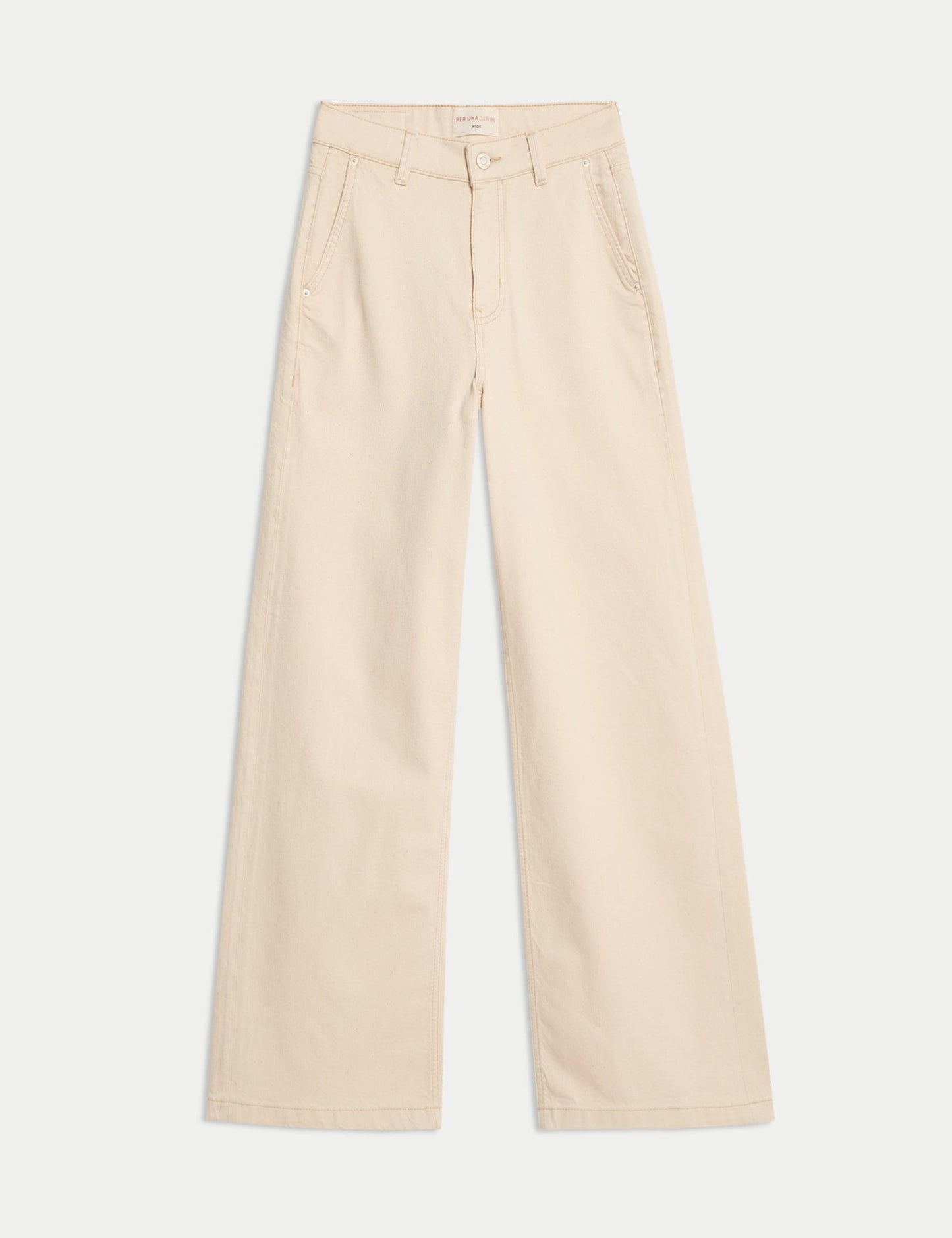 Yüksek Bel Wide Leg Pantolon