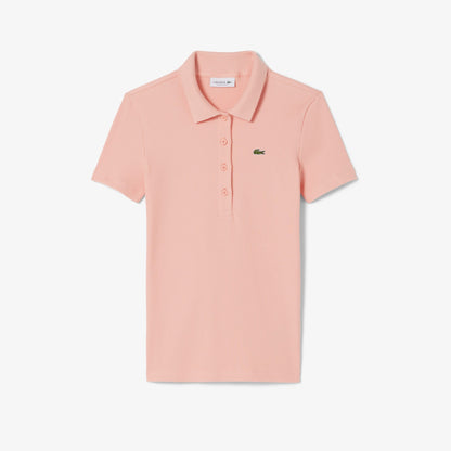 Lacoste Kadın Slim Fit Pembe Polo