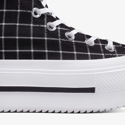Converse Chuck Taylor All Star Lift Double Stack Platform Kadın Siyah Sneaker