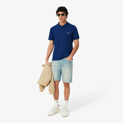 Lacoste L.12.12 Erkek Slim Fit Koyu Mavi Polo