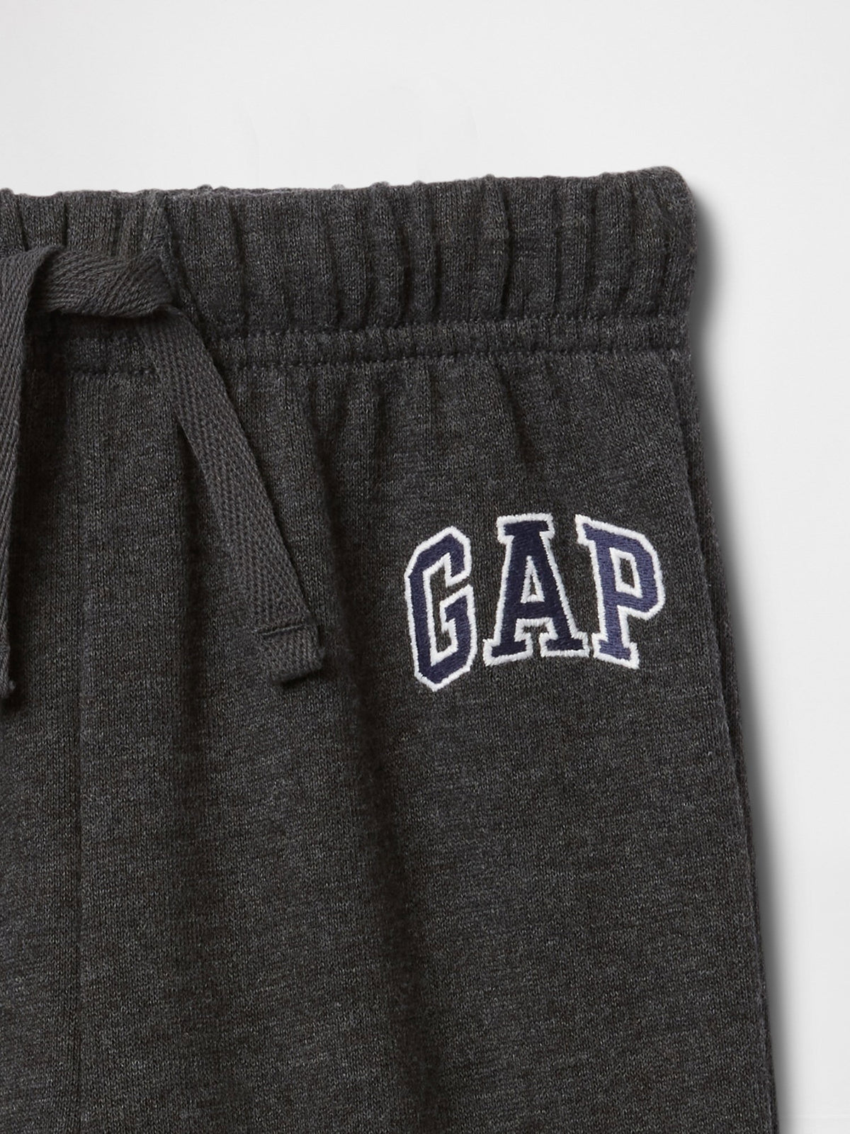 Gri Gap Logo Fransız Havlu Kumaş Pull-on Jogger Eşofman Altı