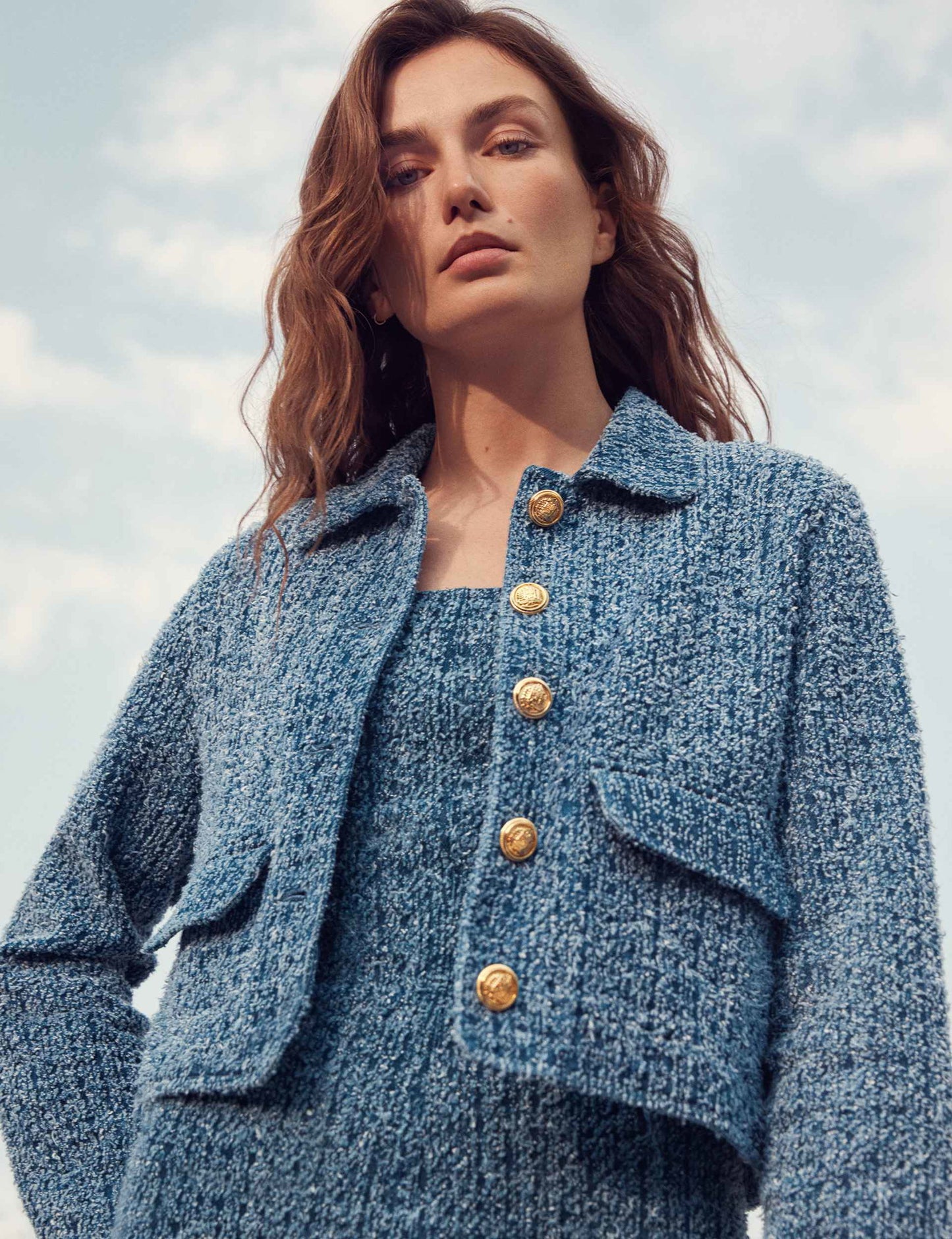 Pamuklu Denim Ceket
