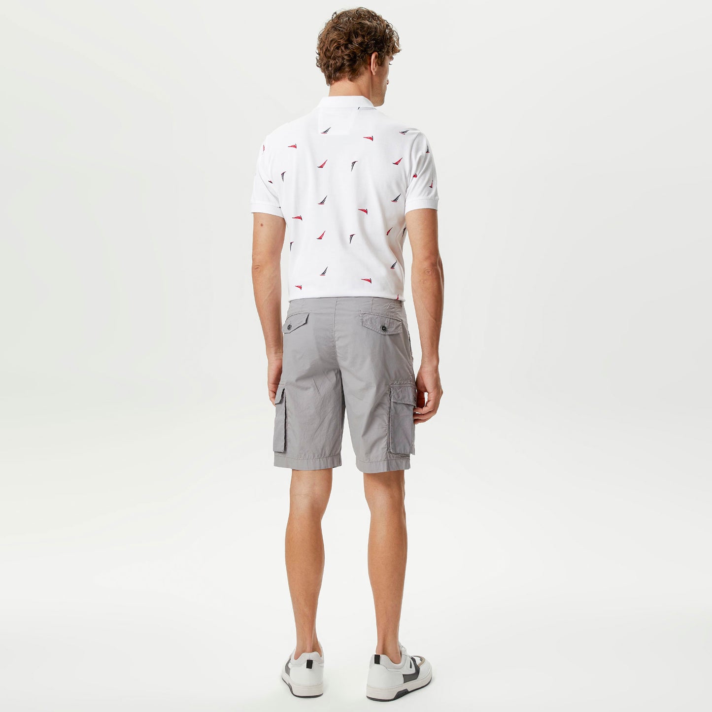 Nautica Erkek Gri Bermuda