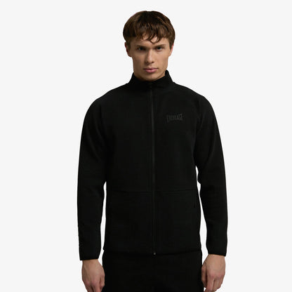 Everlast Relaxed Regular Siyah Yüksek Yaka Erkek Full Zip Sweatshirt