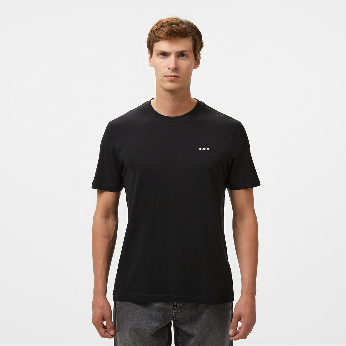 Hugo Dero 222 Erkek Siyah T-shirt
