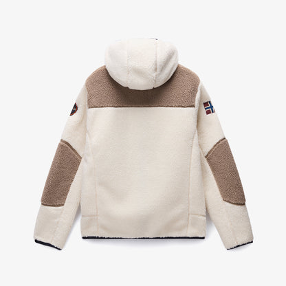 Napapijri Yupik 3 Erkek Krem Polar Ceket