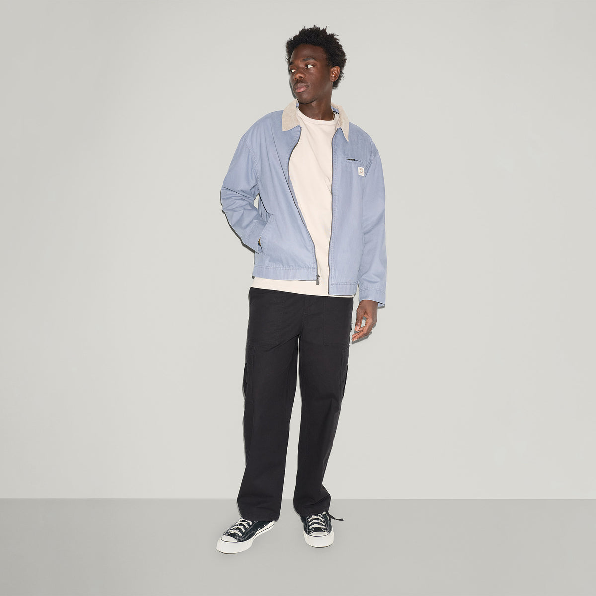 Converse Framework Erkek Mavi Ceket