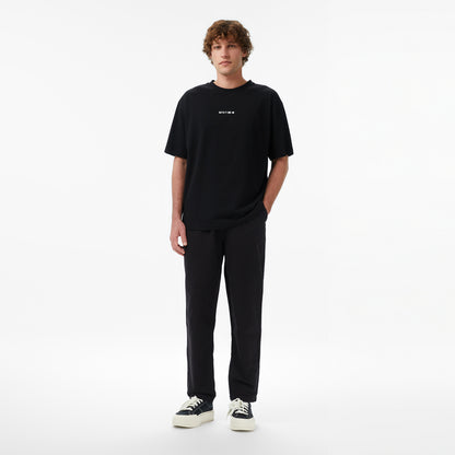 United4 Regular Fit Erkek Siyah T-shirt
