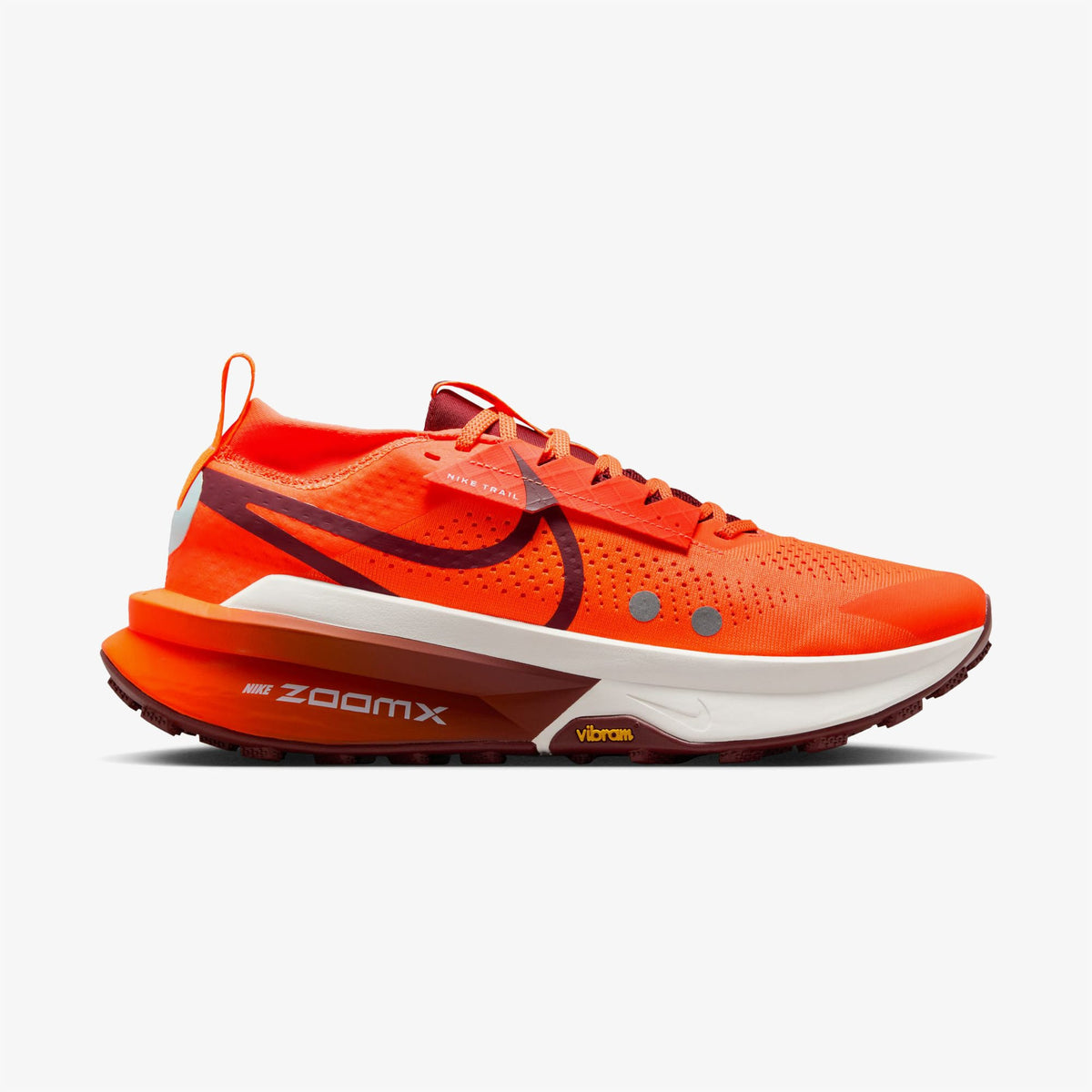Nike Zoomx Zegama Trail 2 Erkek Turuncu Koşu Ayakkabısı
