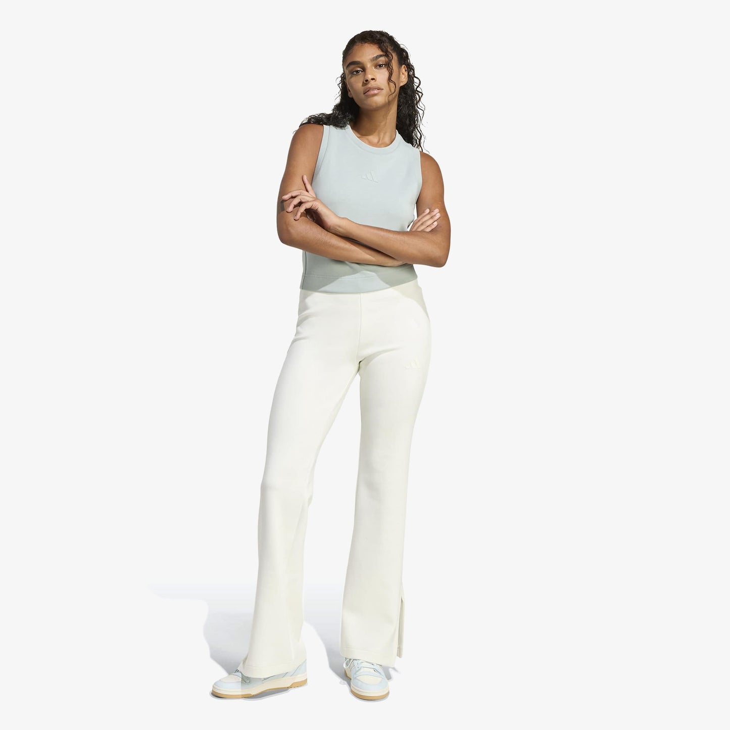 Adidas All Szn Soft Lux Kadın Beyaz Eşofman Altı