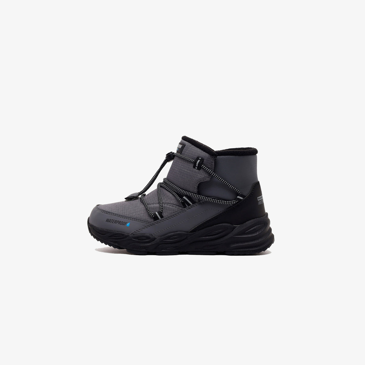 Skechers Turbo Tread-storm Glider Çocuk Siyah/lavanta Spor Ayakkabı