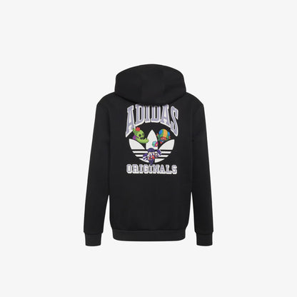 Adidas Grafik Lo Çocuk Siyah Sweatshirt