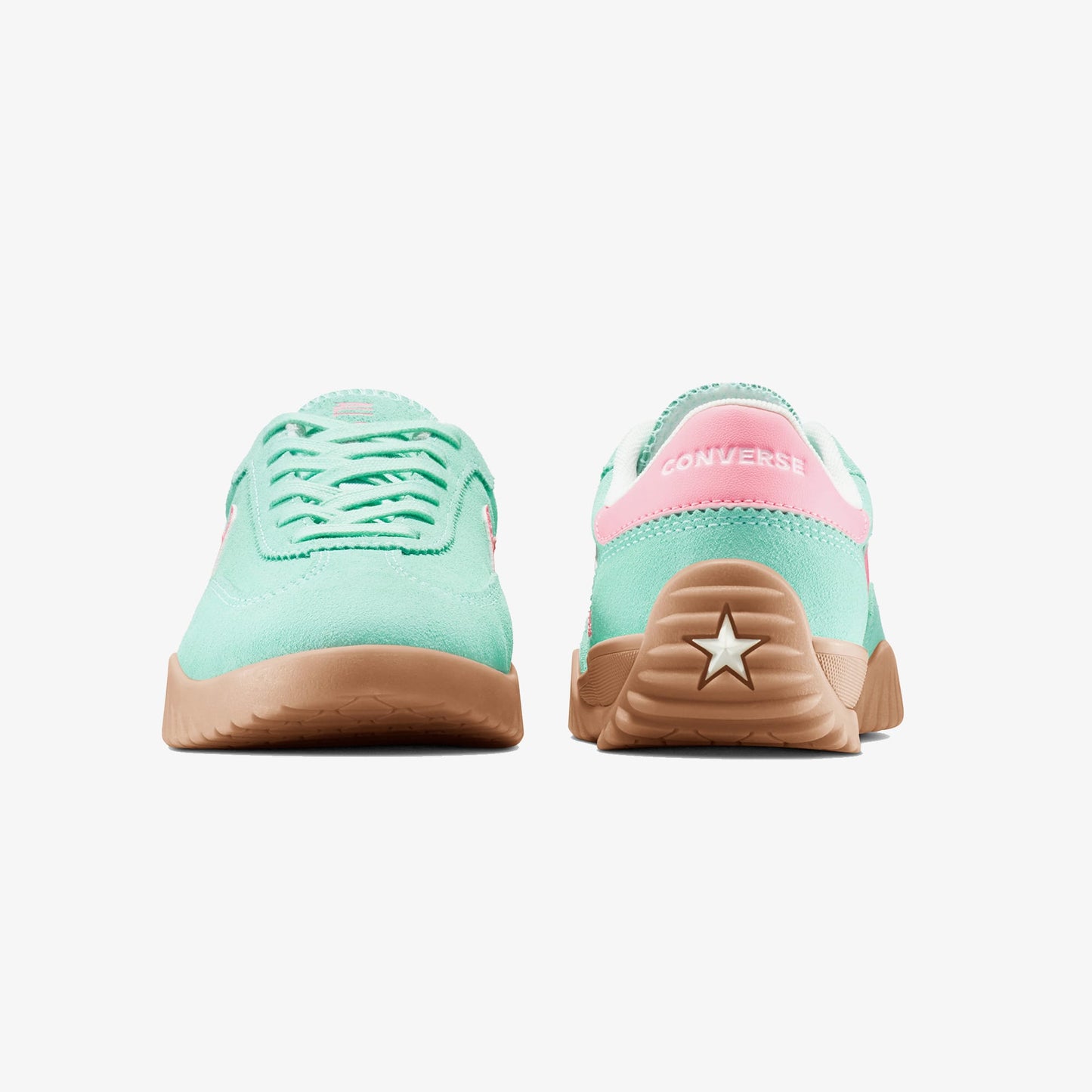 Converse Run Star Trainer Suede Unisex Yeşil Sneaker