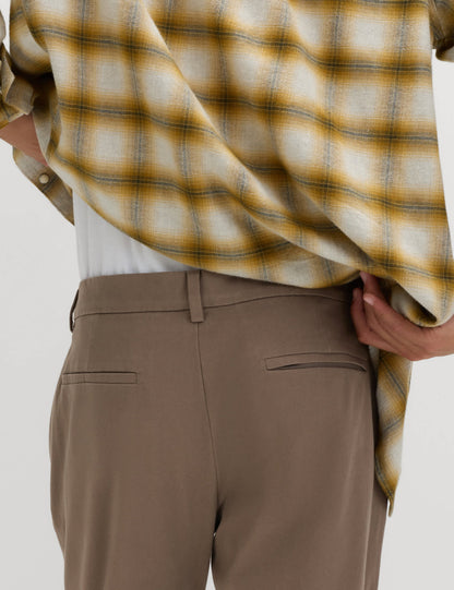 Regular Fit Esnek Belli Streç Chino Pantolon
