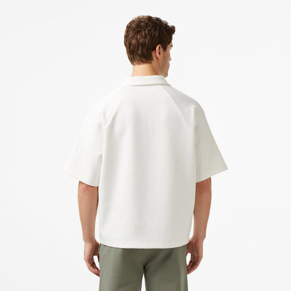 Nautica Erkek Krem Regular Fit Polo Yaka T-shirt