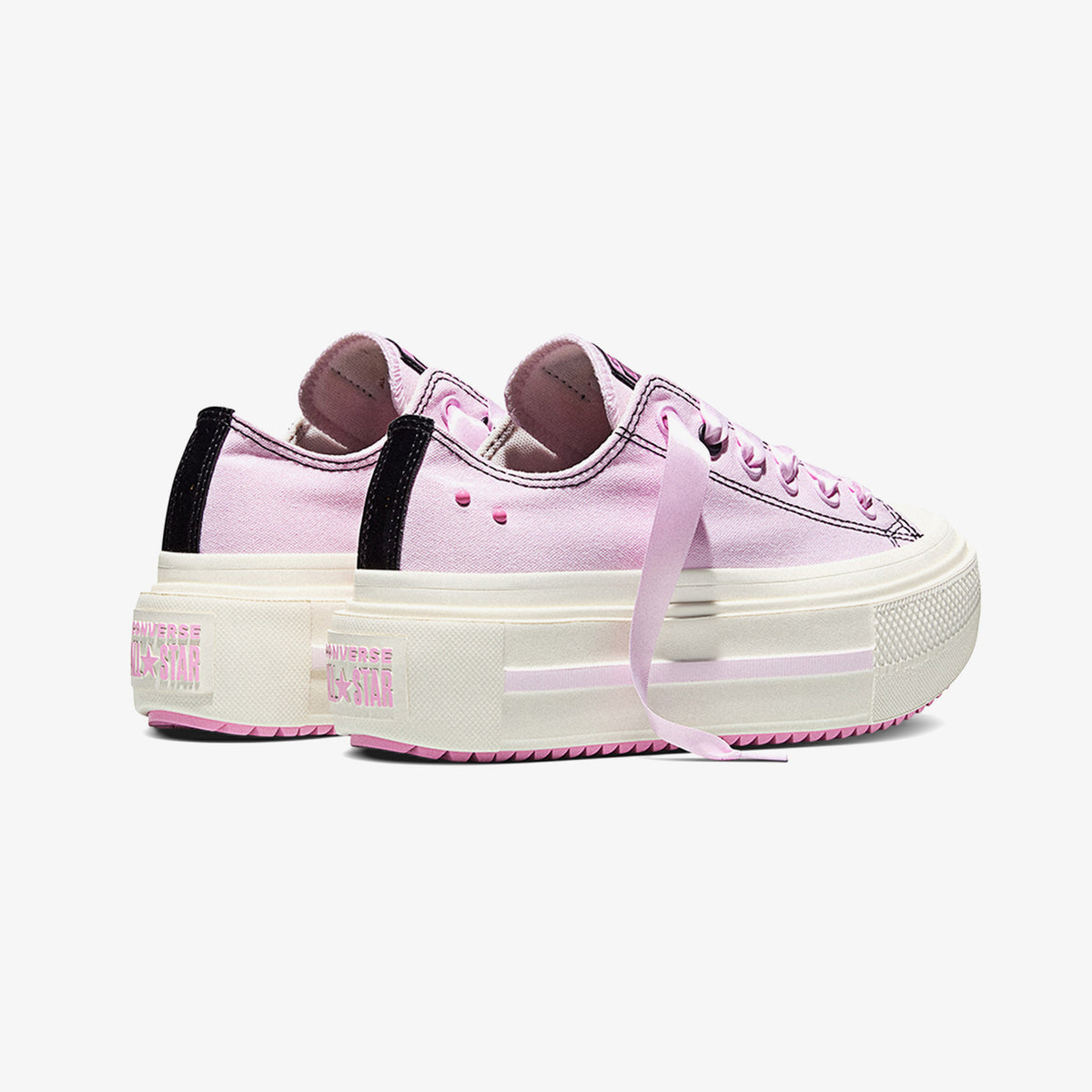 Converse Chuck Taylor All Star Lift Double Stack Unisex Pembe Sneaker
