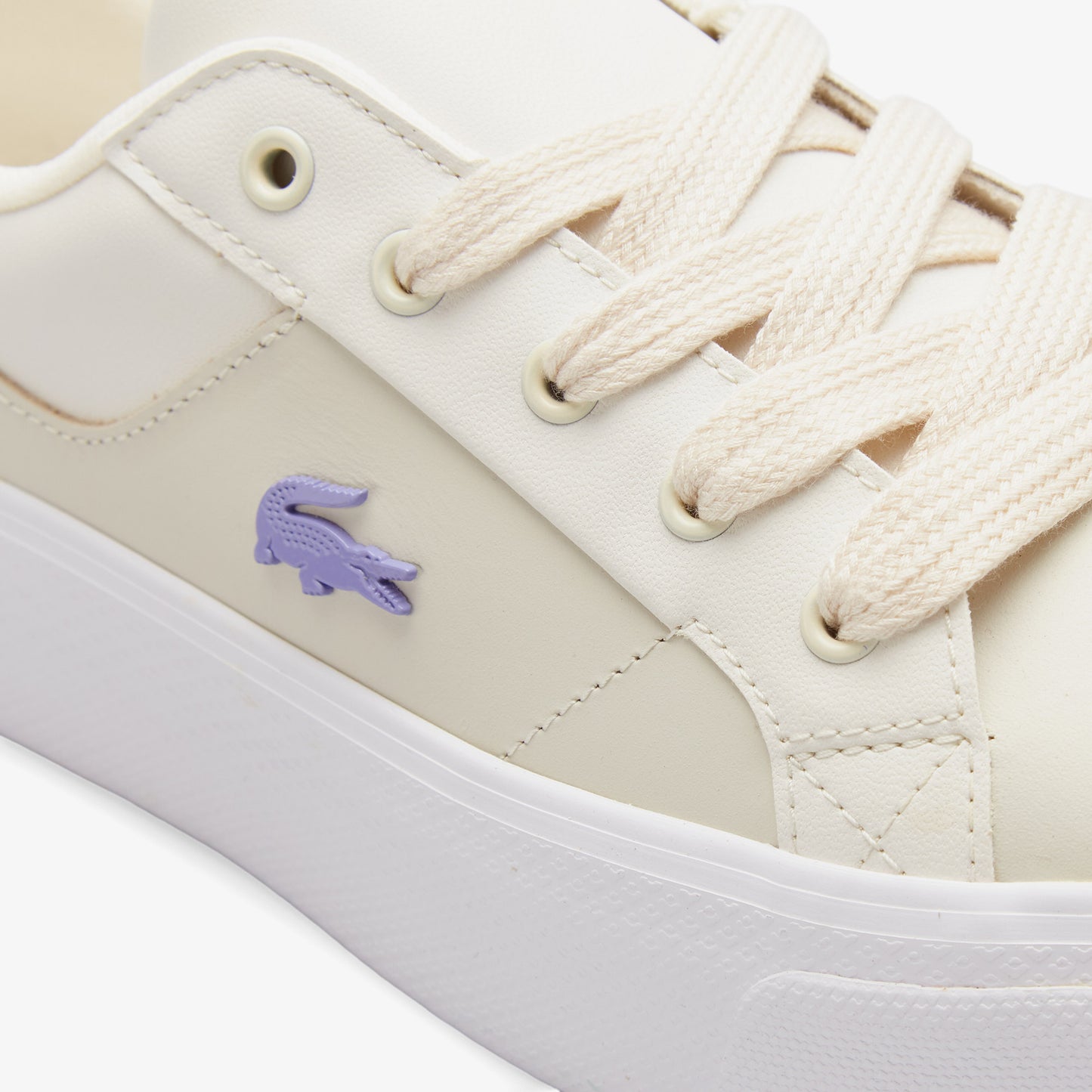 Lacoste Ziane Platform Kadın Krem Spor Ayakkabı
